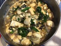 豆豉蚵仔豆腐