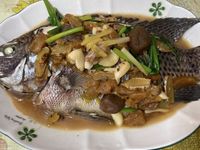 鳳梨醬燒吳郭魚