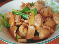薑燒雞肉