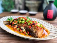 紅燒鱸魚（紅燒魚料理，聚會主菜）