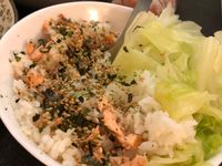 1/4 鮭魚飯 5分鐘 微波 料理