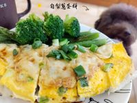 【平底鍋早餐】中筋粉漿起司蔥蛋餅
