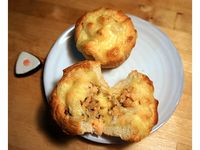 餡料適合低醣飲食的★焗烤鮮蝦★麵包碗