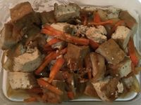 紅燒黃金豆腐