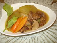瓠瓜麵輪煮