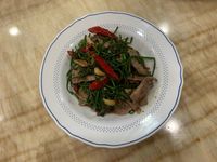 水蓮炒松阪豬