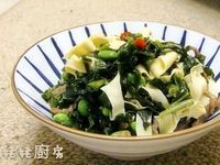 雪菜毛豆百頁