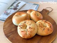烘焙麵包🥯手工貝果原味&蒜味✨懶人食譜