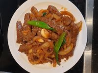 洋蔥炒牛肉
