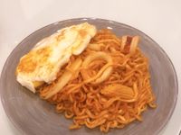 炒泡麵