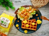 米漿格子鬆餅(自調鬆餅粉)
