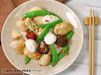 暖心猴頭菇素腰花｜觀音山素食料理簡單做