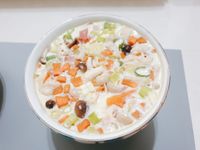 三色蒸蛋