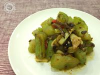 豆豉朝天佛手瓜