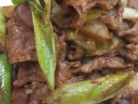 蒜苗Masala炒羊肉