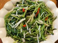 酸筍炒空心菜
