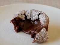 香橙蘭姆酒巧克力流心熔岩蛋糕 🍫