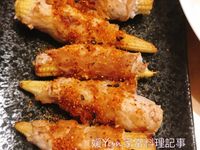 。玉米豬肉捲。快速料理