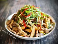 豆干炒肉絲