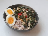 蘿蔔葉菜飯