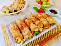 香蔥肉捲(氣炸烤箱)