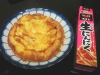 蒜味薯條煎蛋餅