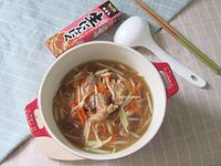 蒜味赤肉羹麵