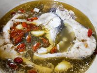 麻油烏魚湯