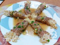 金針牛肉捲
