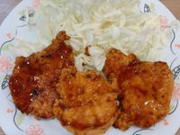 照燒雞肉餅