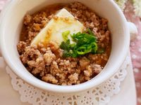 肉味噌豆腐