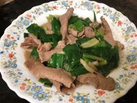 超好吃：蔥爆牛肉、沙茶牛肉、蔥爆蠔油牛肉