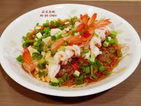 蒜味蒸蝦