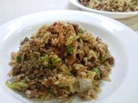 生炒牛肉飯