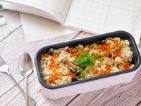 三文魚親子炊飯