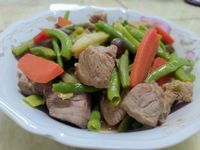 蔥燒腐乳豬