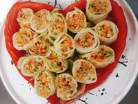 高麗菜海蜇捲