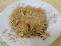 粉絲炒金針菇