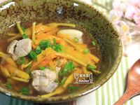 金針排骨湯(影片)