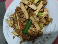 豆干炒絞肉