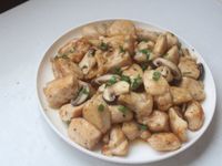 奶油大蒜雞