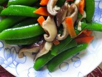 清炒甜豆鮮蔬