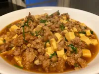 營養又下飯～醬燒香菜豆腐絞肉