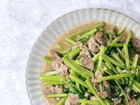 空心菜炒牛肉食譜 ｜肉片不用過油就很鮮嫩