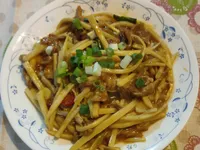 竹筍炒肉絲