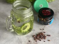苦瓜花椒茶