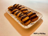 方形雙色餅乾
