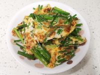 韭菜花炒蛋