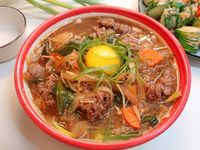月見牛壽喜燒