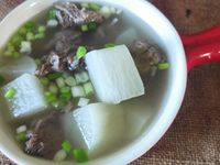 清燉白玉牛肉湯